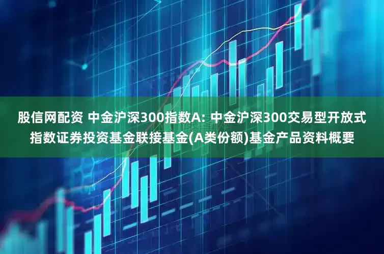 股信网配资 中金沪深300指数A: 中金沪深300交易型开放式指数证券投资基金联接基金(A类份额)基金产品资料概要